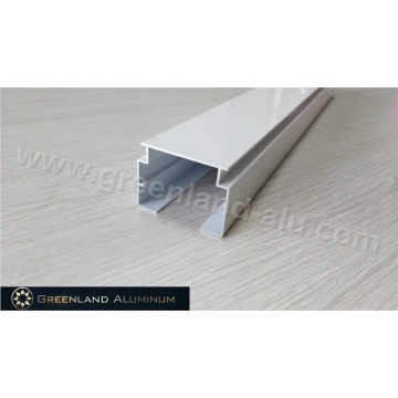 Hauteur de rail de tête aveugle verticale en aluminium enduit de poudre 32 mm